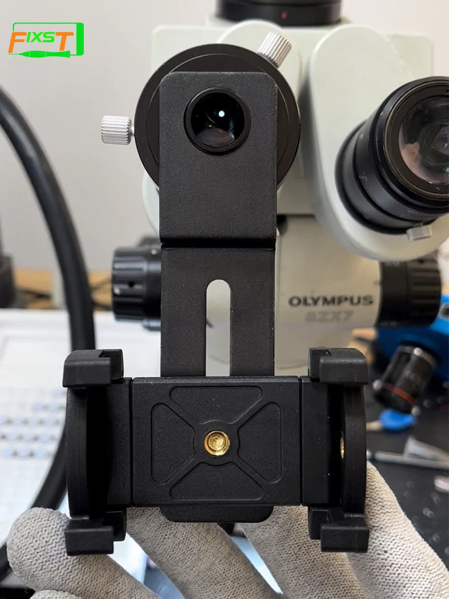 High Quality Universal Smartphone Photography Bracket Connector Taking Video For repair Microscope 36-49MM