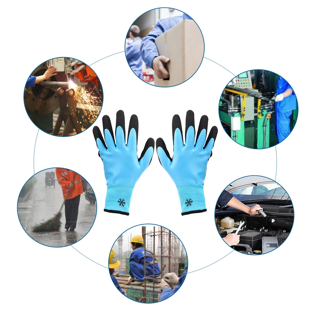 

ZK30 -30℃ Working Gloves No-Slip Cut Resistant Low Temperature Hands Protective Gloves for Cold Storage Guard (9 )