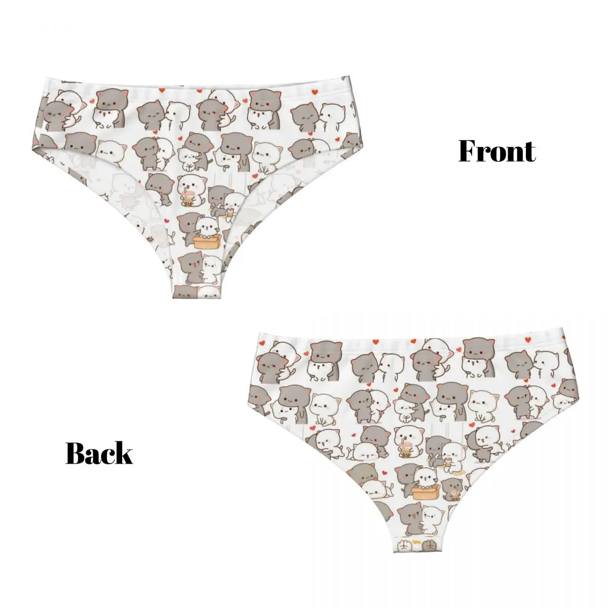 Custom Womens Bubu Dudu Brief Panties Female Breathable Underwear Underpants