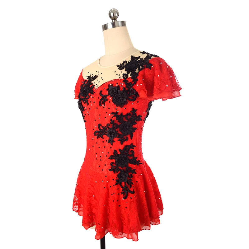 Nasinaya Figure Skating Competition Training Dress Customized Women's Children's Rhythmic Gymnastics Dance Performance