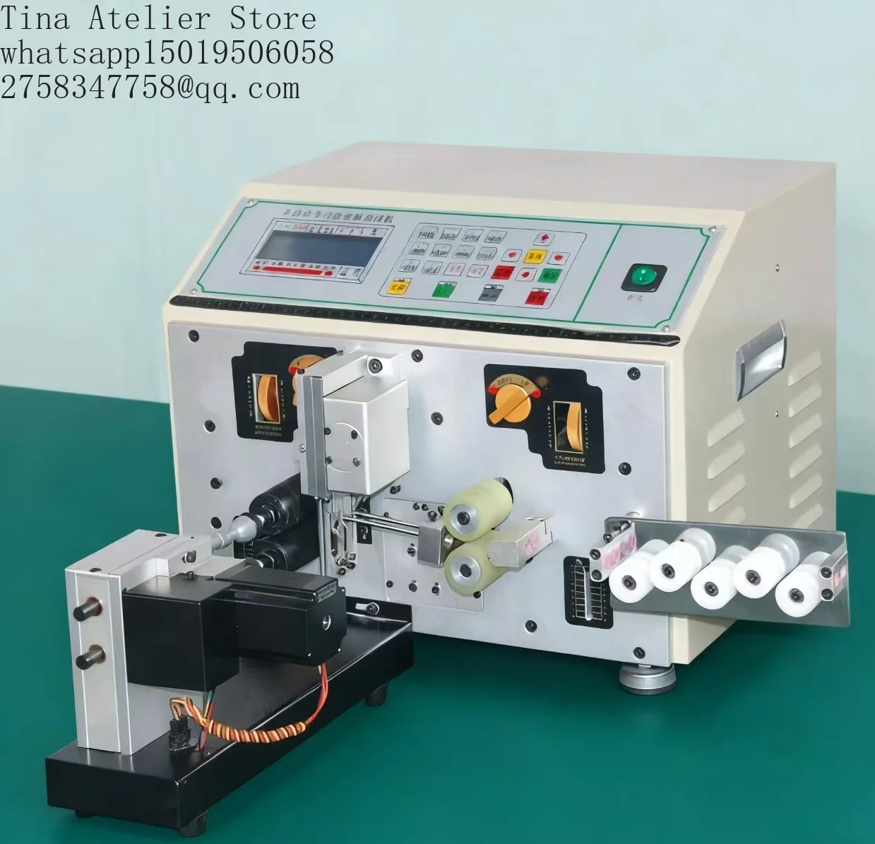 XFX XFX-230T Automatic Multifunctional Wire Stripping Crimping Machine Peeling Bending Sheath Twisting Functions 220V 50/60Hz
