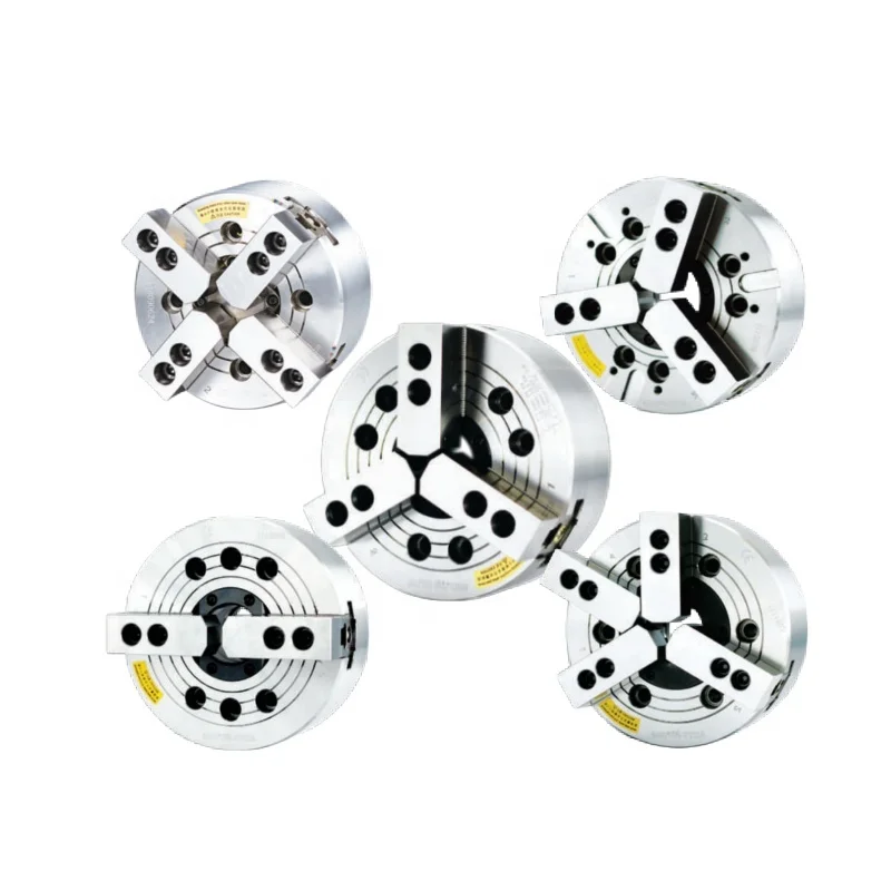 Alloy Steel AutoStrong 2-Jaw 3-Jaw 4-Jaw Through Hole Power Chuck  CNC Lathe Hydraulic Pneumatic Machine Tools Accessories