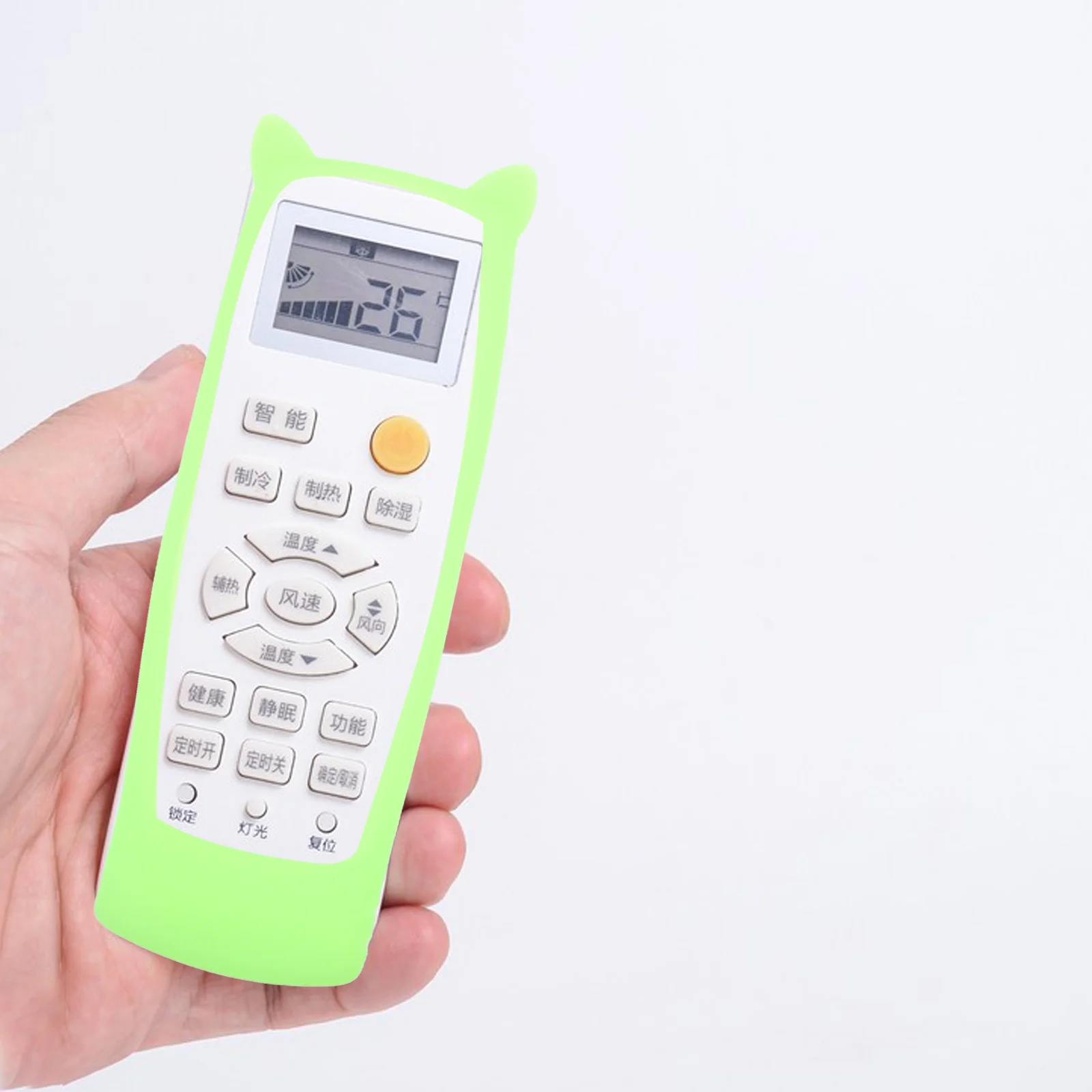 

Remote Controller Cover Silicone Skin Case For Remote Control Anti-Slip Wear-Resistant Vibrant Color Low Light Cover