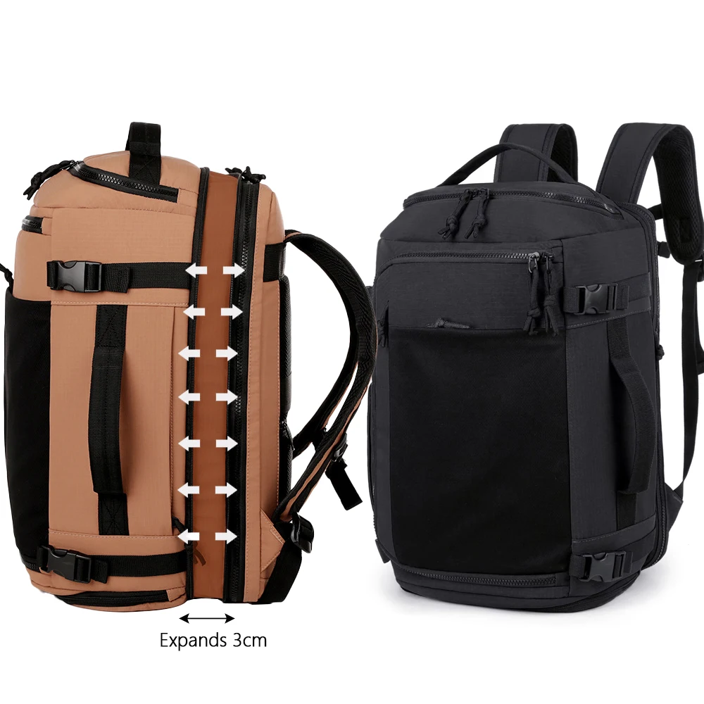 

Business Backpack for Men and Women Large Capacity Expandable Backpack, Computer Backpack Rucksack Waterproof Travel Outdoor Bag