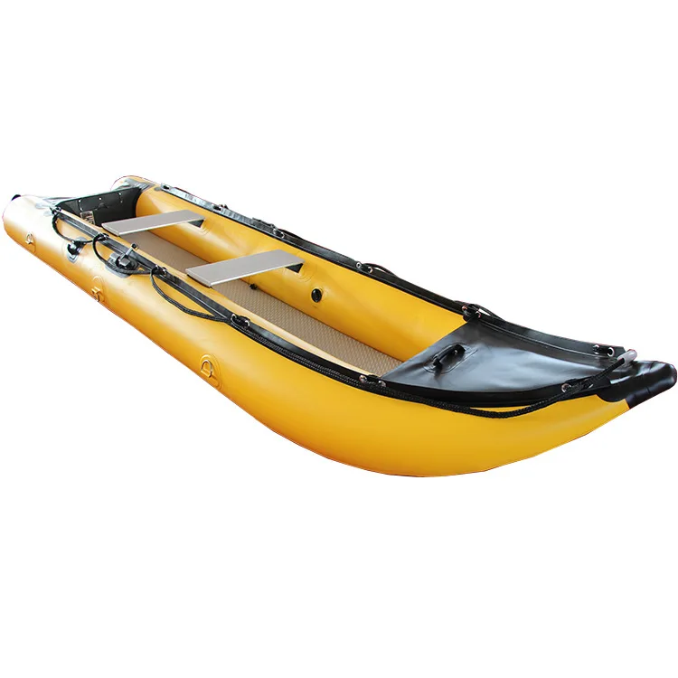 Inflatable kaboat high speed sport rescue rowing life boat