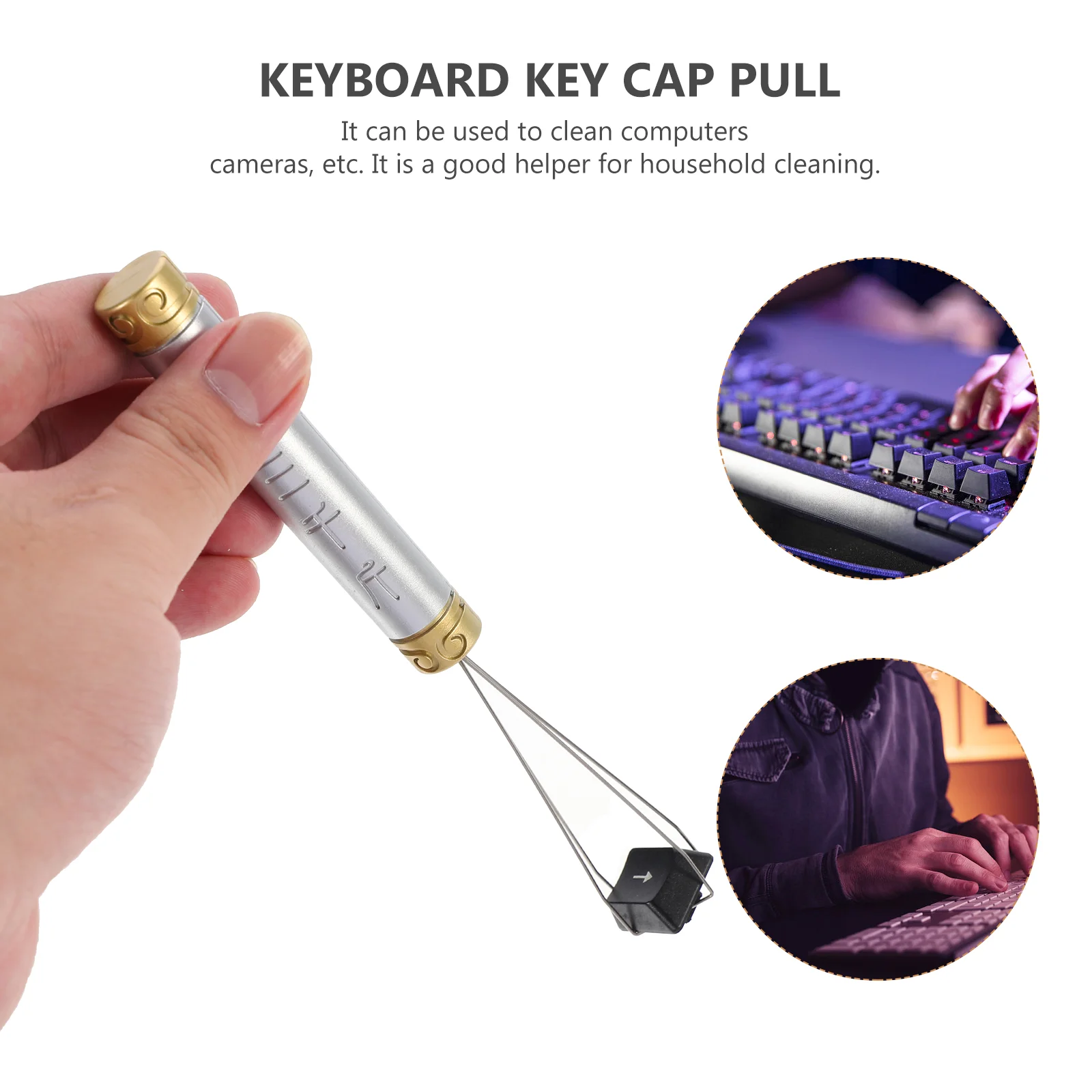 Key Puller Lightweight Keycap Extractor Computer Supply Cat Paw Removal Keyboard Remover Abs Portable Mechanical