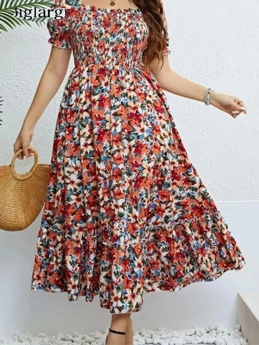 กระโปรงทรงเอไลน์ลายดอกไม้ รุ่นสลิมมิ่ง ดีไซน์เรียบหรู สำหรับฤดูใบไม้ผลิ ฤดูร้อน ฤดูใบไม้ร่วง สำหรับผู้หญิง