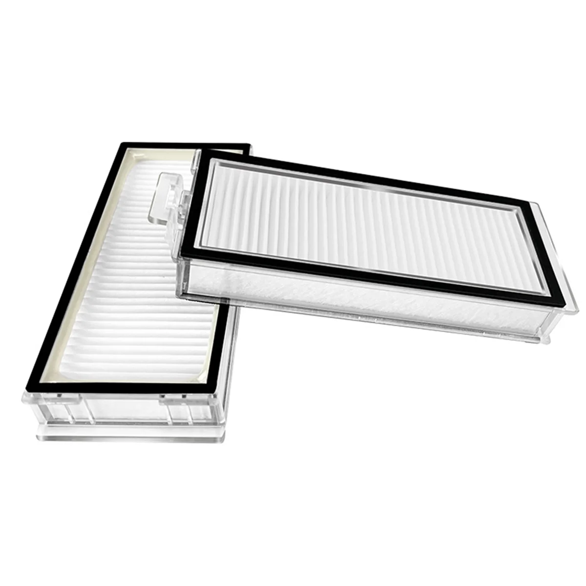 Filtro lavável de 4 pacotes para Roborock Q7, Q7+, Q7 Max, Q7 Max +, Q5 Pro, Q5 Pro +, Q8 Max, Q8 Max + filtro HEPA de vácuo robô