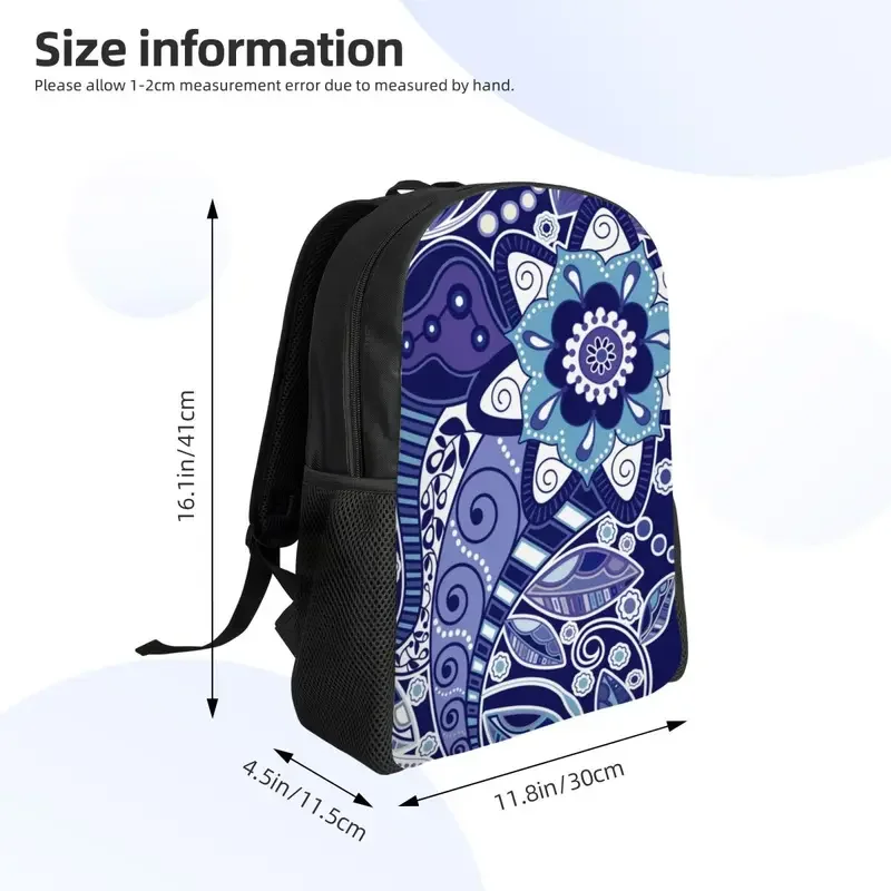 Mandala Flower Deanfun kolorowy plecak podróżny kobiety mężczyźni szkolny laptop Bookbag Deanfun kolorowe torby na co dzień dla studentów