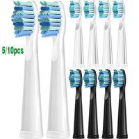 Electric Toothbrush Replacement Heads Compatible with Fairywill Electric Toothbrush FW-507/508/515/551/917/959/2011/D1/D3/D7/D8