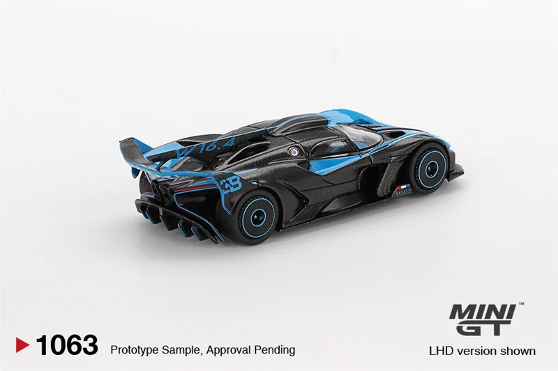 [Przedsprzedaż] MINI GT 1:64 Bolide Presentation Blue 1063 Model samochodu odlewany ciśnieniowo