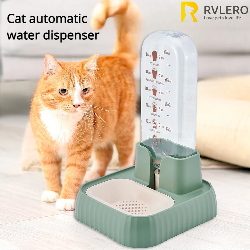 New Cat Automatic Water Dispenser Live Water Circulation with Filter Element Detachable Large Capacity Dog Cat Water Bowls