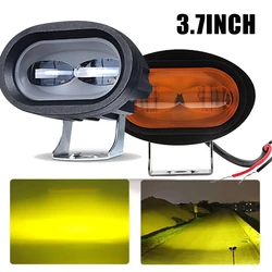 6D Lens LED Work Light Headlights Spotlight For Offroad Truck 12V 24V Tractor Trailer SUV ATV Auto Motorcycle Driving Fog Lamps
