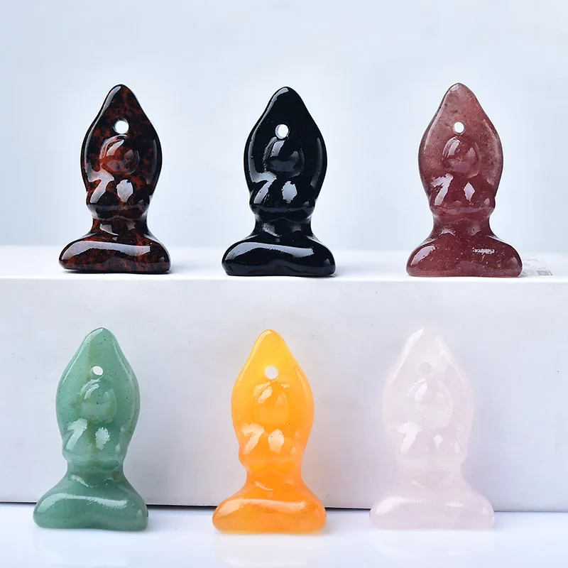 1pc Natural Crystal Female Model Statue Yoga Girl Naked Female Model Figurine Amethyst Quartz Crystal Engraving Home Decor Gift