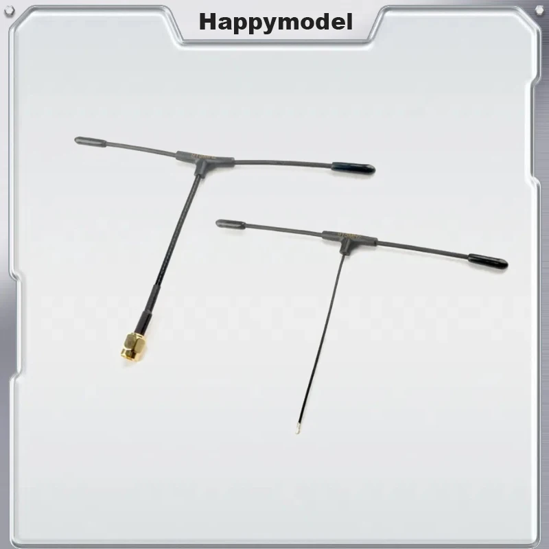 Antena HappyModel 915MHz 868MHz 2.0dBi typu T IPEX4 SMA do ExpressLRS ELRS ES900TX ES900RX, części do majsterkowania
