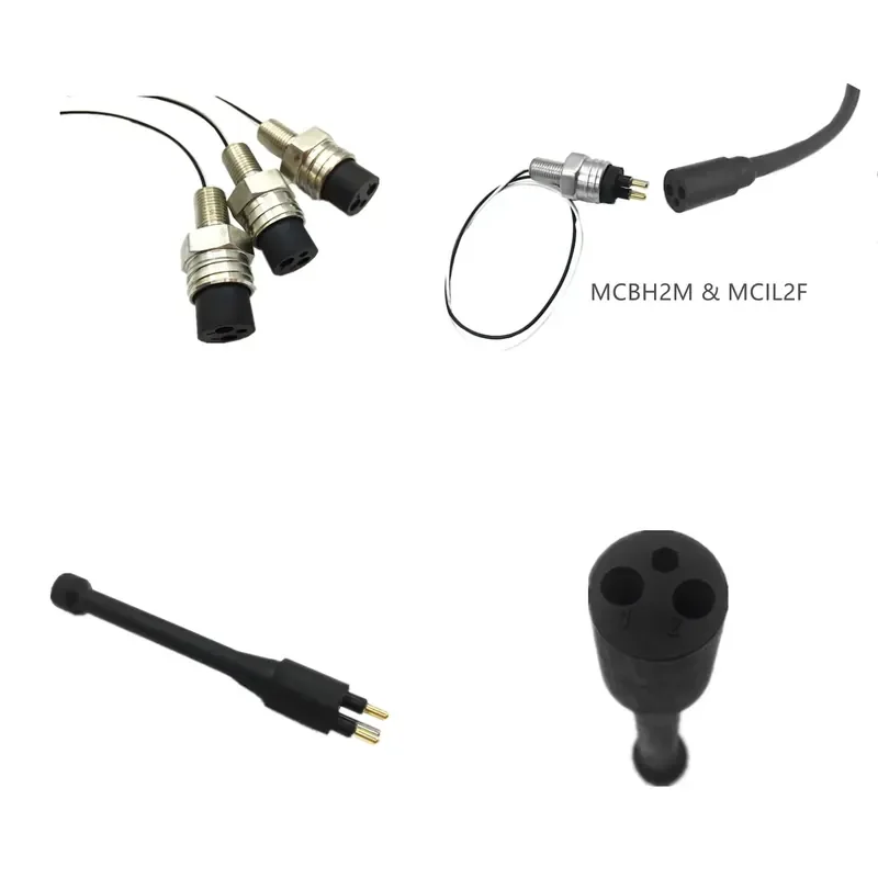 2 Pin MCBH2F Female Seacon Underwater Connector Subsea Marine Deepsea Waterproof SubconnPower Cable Connectors
