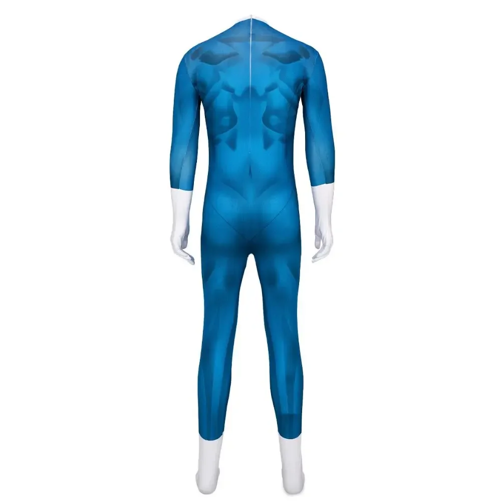 CosplayAdult niños fantásticos cuatro disfraz de Cosplay disfraz fantástico 4 Zentai traje mono trajes de juego de rol Halloween carnaval C