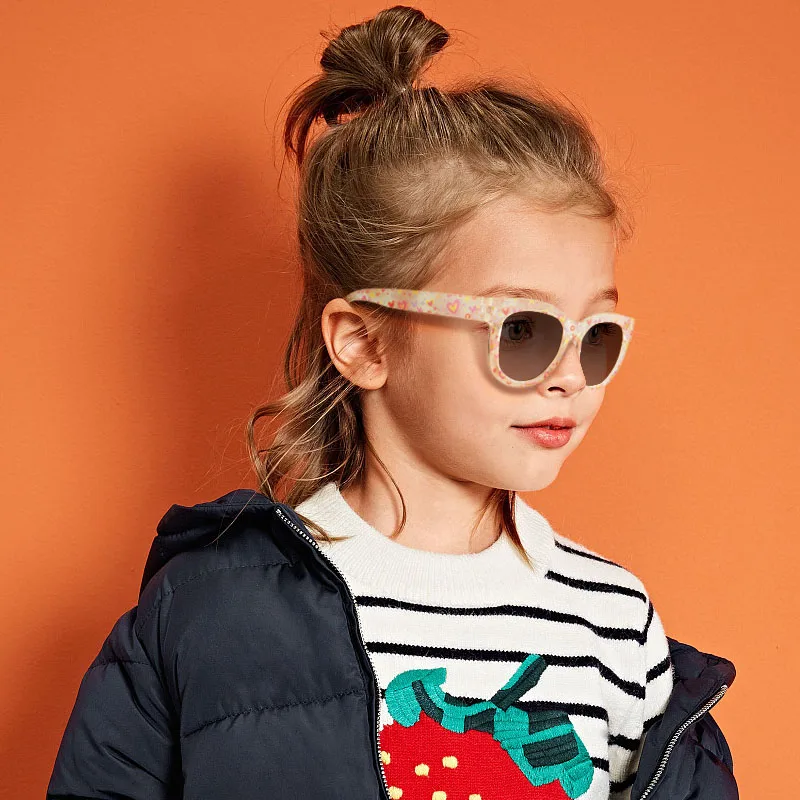 Kenbo Eyewear occhiali da sole quadrati carini per bambini occhiali da sole per bambini UV400 Protection De Sol Gafas con custodia e scatola