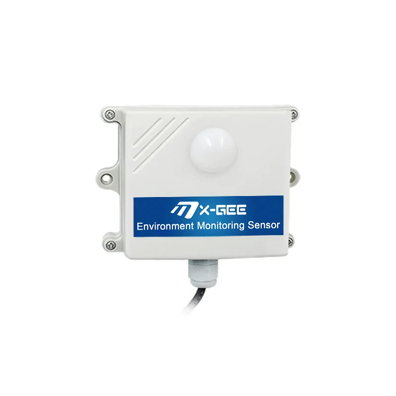 X-Gee Factory Wide Linear Range IP67 0-65535/0-200000Lux Optional Sunlight Illuminance Sensor for Environmental Monitoring