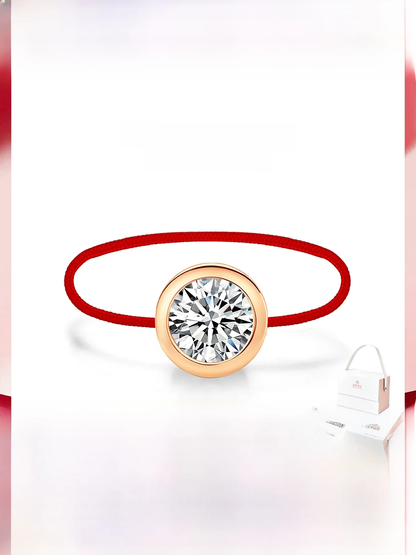 s925-silver-bubble-ring-with-red-rope-for-women-new-year-gift-unique-design-chinese-zodiac-year-ring-faionable-jewelry