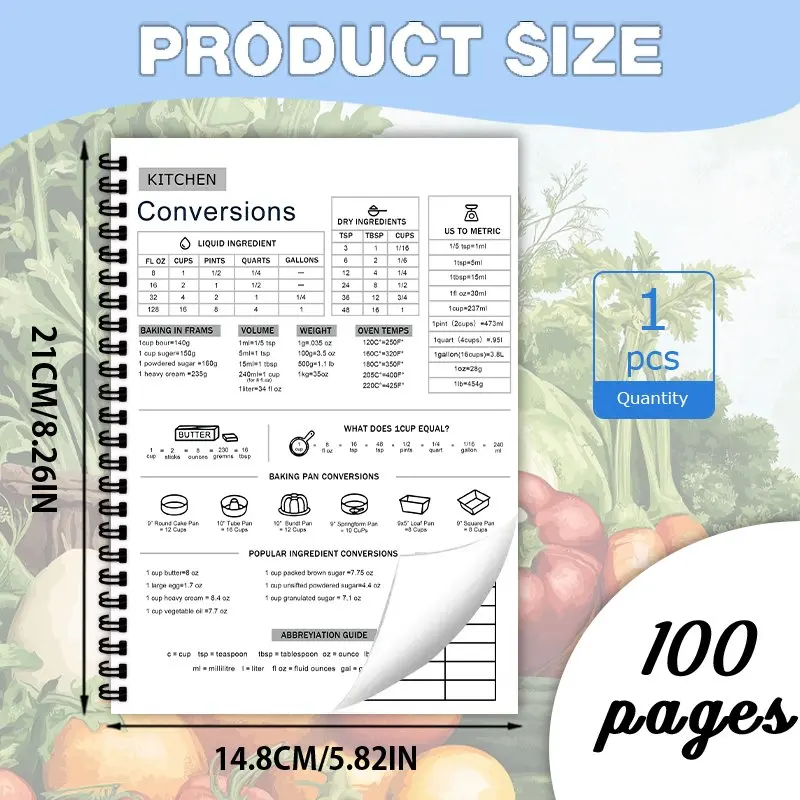 كتاب وصفات مقاس A5، تصميم قديم، مناسب للطهاة المنزلية ومذكرات المطبخ القابلة للتخصيص للطهاة، هدية مثالية لمحبي الطعام