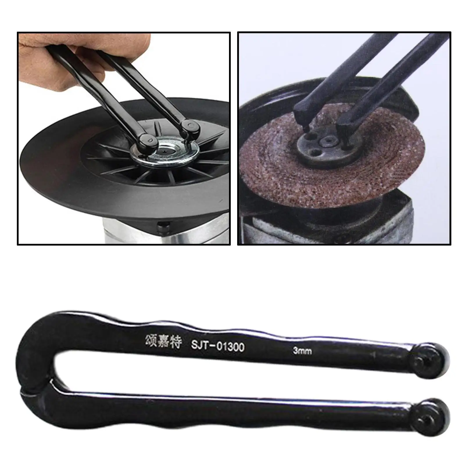 Adjustable Spanner Wrench High Accuracy And Exquisite Craft Discs And Pads No Burr Durability Round