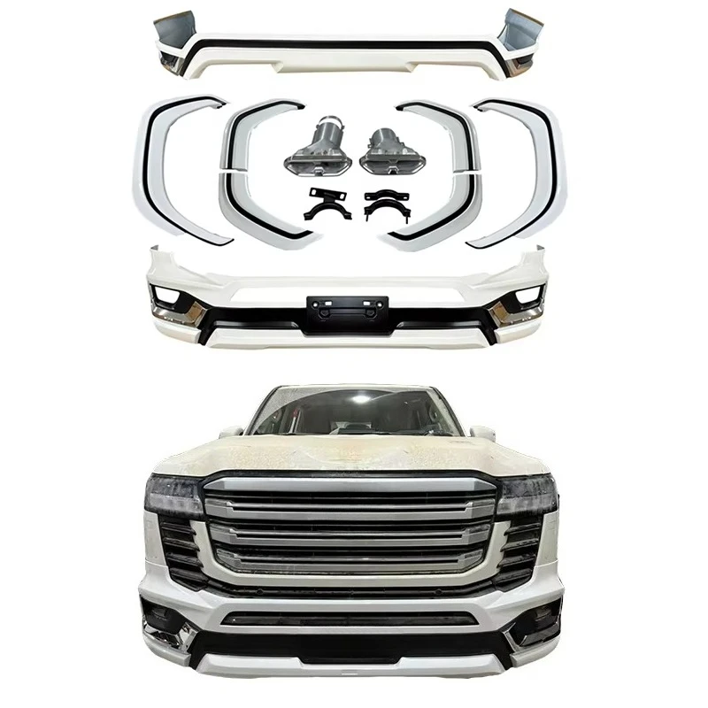 

Высококачественный комплект кузова доступен для переднего и заднего бампера в стиле Mona Lisa 21 LC300. Автоаксессуары.