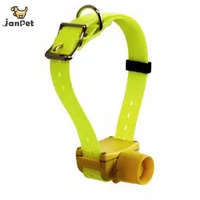 Yellow color hunting Dog Collar beeper  Dog Training Collar waterproof for small medium large dogs