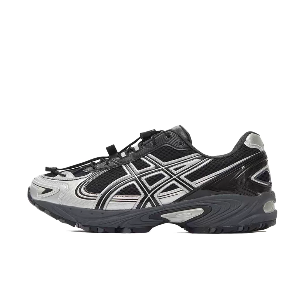 ASICS Gel-Kahana TRV4 Comfort Versa Dad Sneakers Cushioned Low-Top Casual Shoes Unisex's CharcoalBlack Colorway 1203A497-001