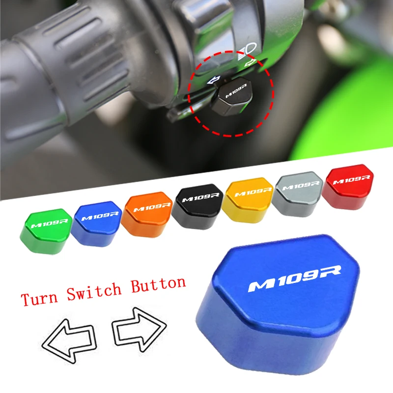 

For Suzuki Boulevard M109R 109R M109 CNC Aluminum Mototcycle Switch Button Turn Signal Switch Key Cap