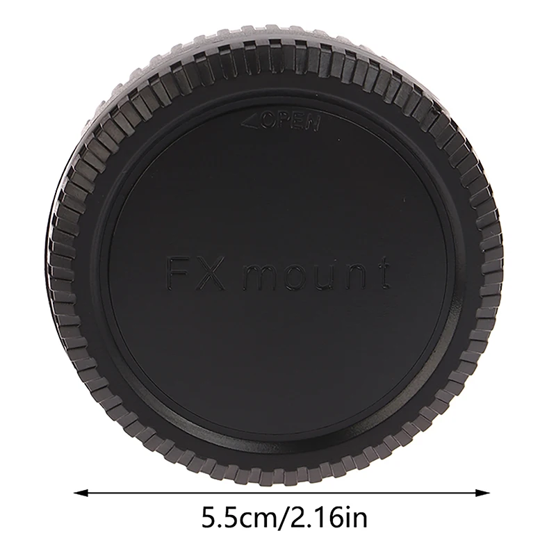 For Fujifilm X mount Lens Rear Cap / Camera Body Cap Plastic Black Lens Cap Cover Set for XT2 XT3 Xt4 XE3 XE4 XS10 XH1 XH2 Xpro3