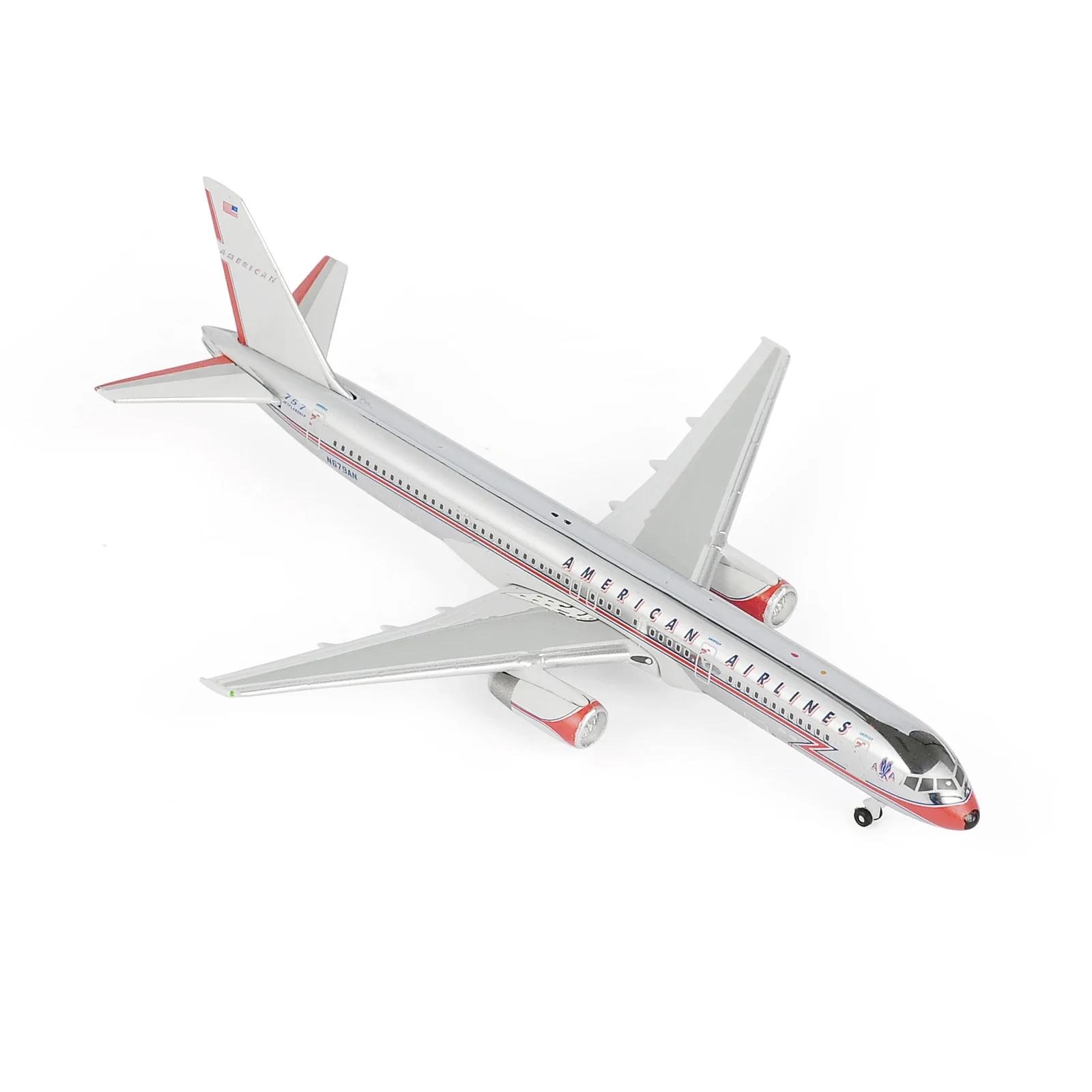 Avión Airbus de 500 a BOEING 757, escala 1: 200, troquel de aleación de precisión, modelo de avión de aviación, juguetes para niños para colección