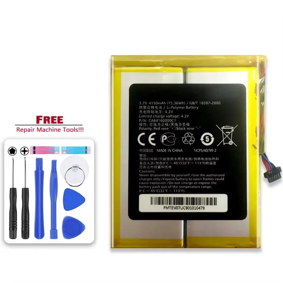 

4150mAh For Alcatel One Touch Evo 7 HD Onetouch EVO7 Tablet Battery Long-Lasting