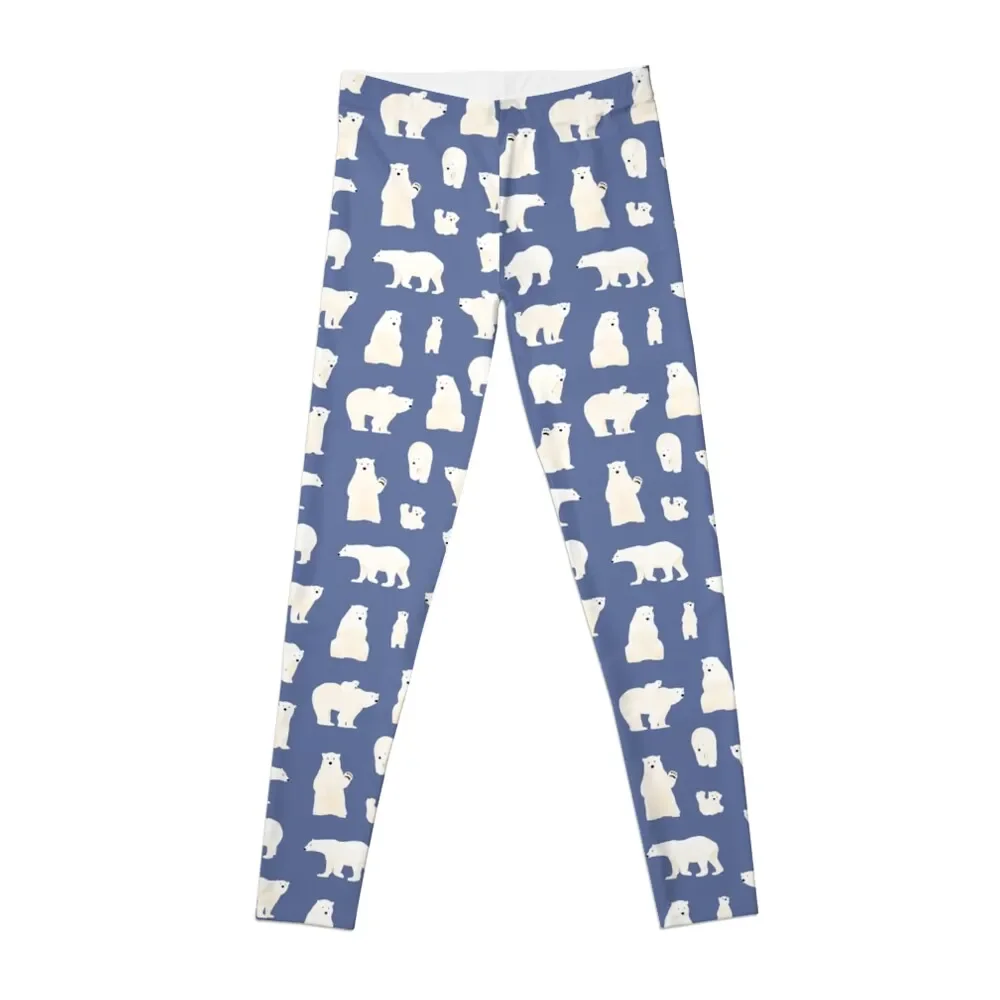 Polar bear - washed indigo :: Leggings Women's trousers sports for trousers Womens Leggings