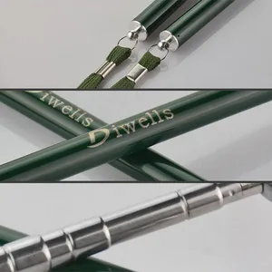 Drum hammer of telescopic thickening, self -defense hammer, multifunctional cavity, durable test rod, metal inspection room tool 8 Main Sales Personal Defense Personal Defense - №5