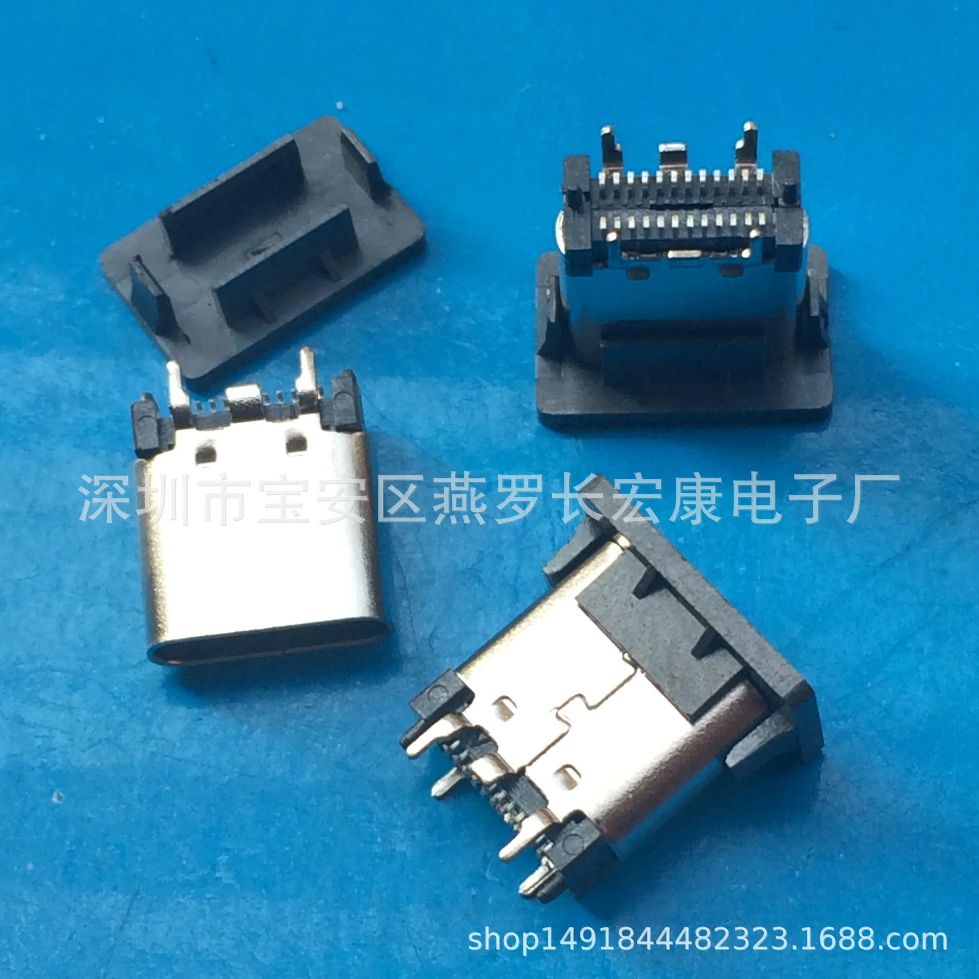 For supply C TYPE C-TYPE Female 16Pin Single Row SMT SMT USB TYPE-C 16P Female Mounting Board