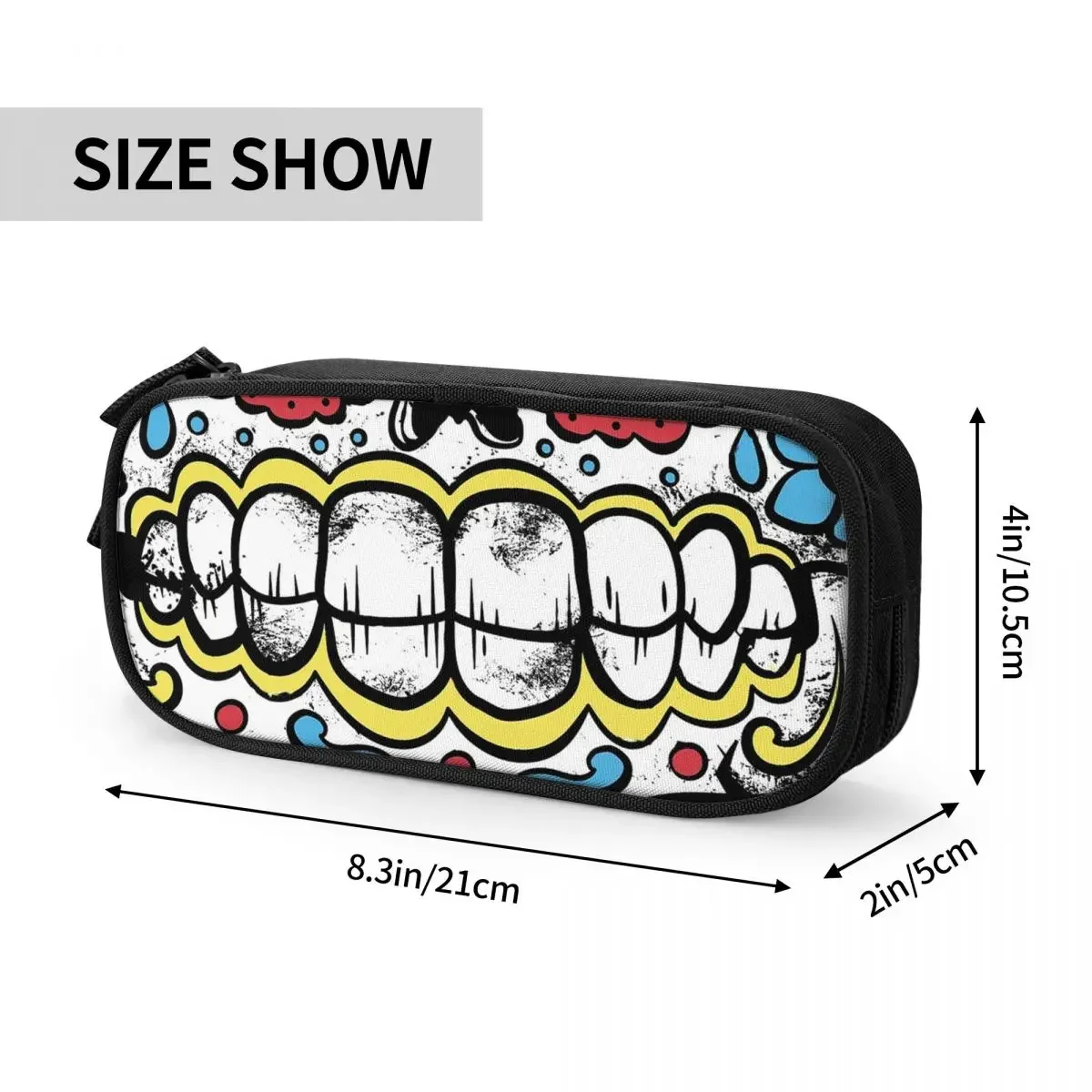 Sugar Skull Pencil Cases Pencilcases Pen Kids Big Capacity Bags Office Gift Accessories