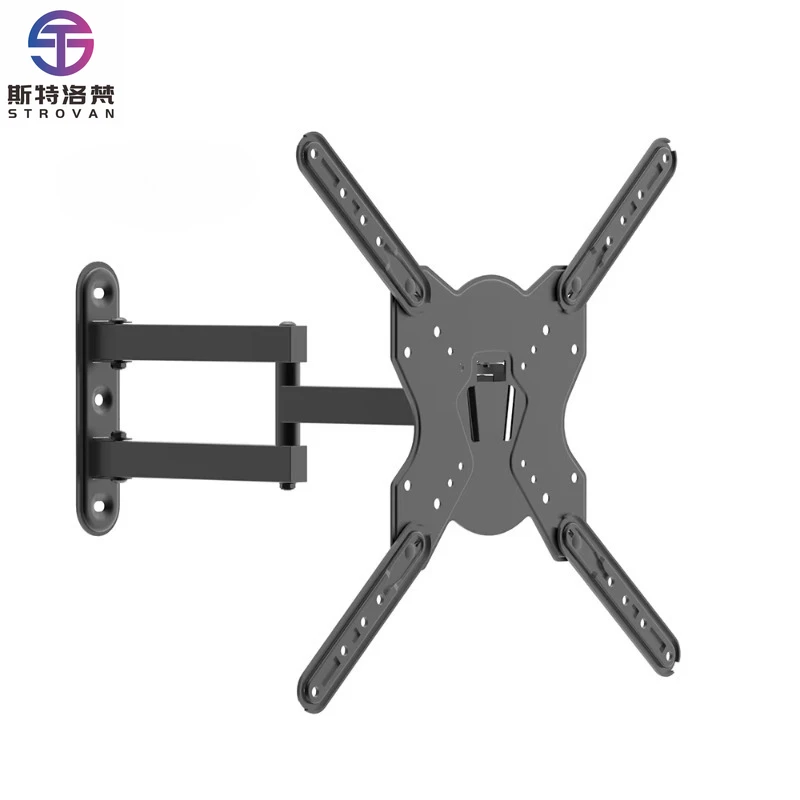 

Настенный поворотный кронштейн для телевизоров 17-42 дюймов, для холоднокатаной стали 400*400 мм, грузоподъемность 35 кг