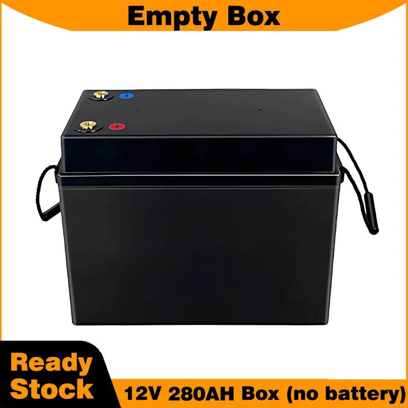 

Glue-sealing Type Empty Box for 12V 280AH LiFePO4 battery pack Plastic shell without battery inside with handle high type