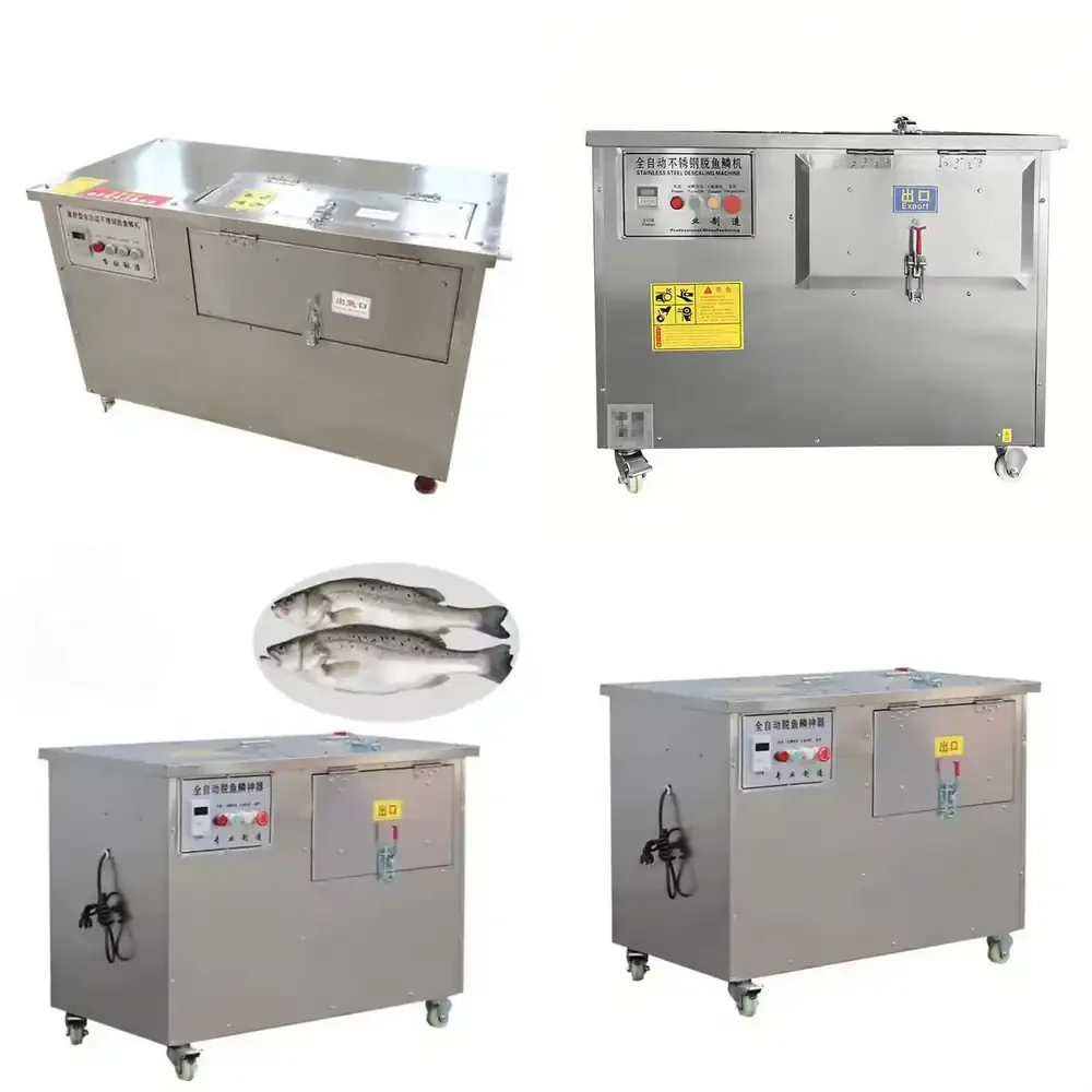 

Fish Cutting Scaling Machine Tilapia Catfish Salmon Fish Killer Carp Killing Equipment Fish Cleaning Cutting Scaling Machine
