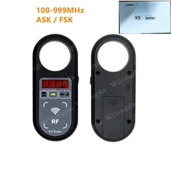 AIKKEY K3 Remote Key Frequency Tester 100-999MHz Portable ASK/FSK Signal Detector for Ignition Coil & Door Handle