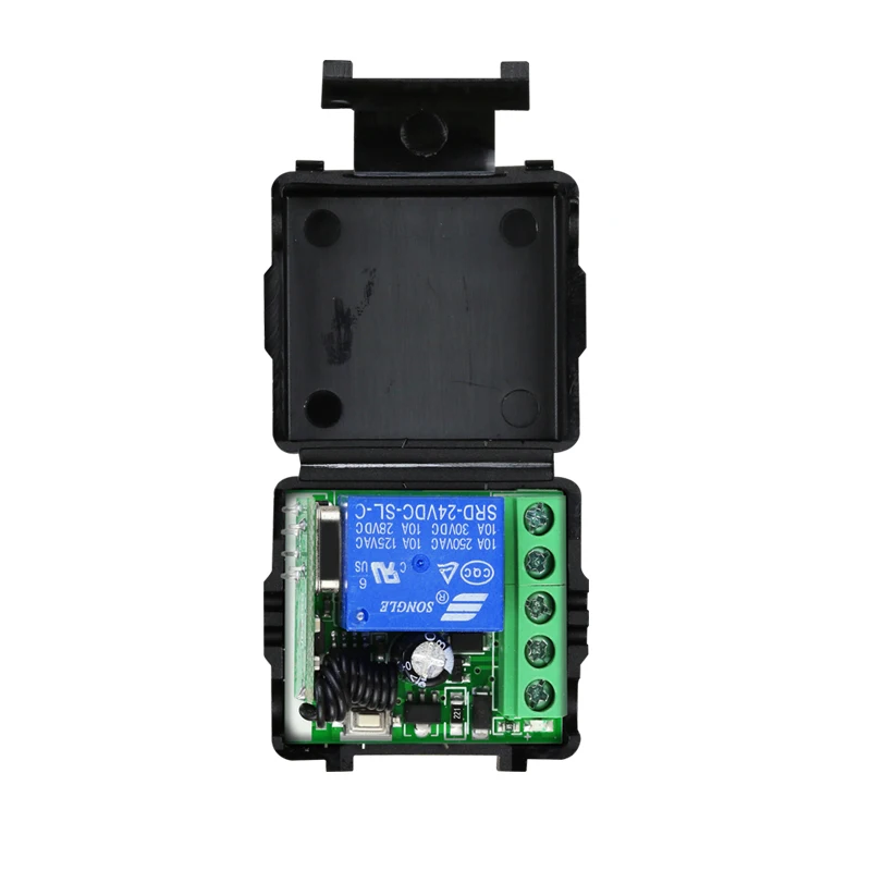 DC 12V 1 Channel 433MHz RF  Wireless Remote Control Switch Relay Receiver Universal Garage Door Lock Open Light Remote