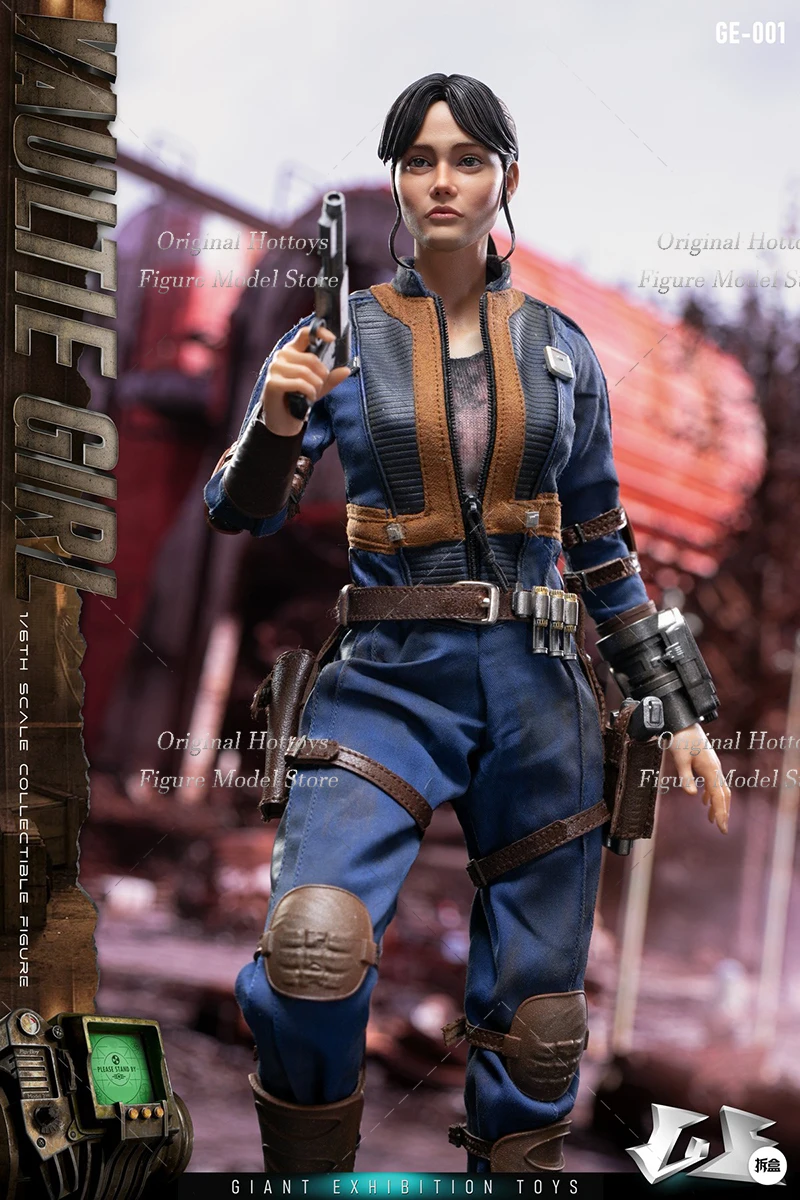 

В наличии GIANT EXHIBITION TOYS GE-001 1/6 масштаб солдат Vaultie Girl полный набор 12-дюймовая экшн-фигурка модель коллекция кукол