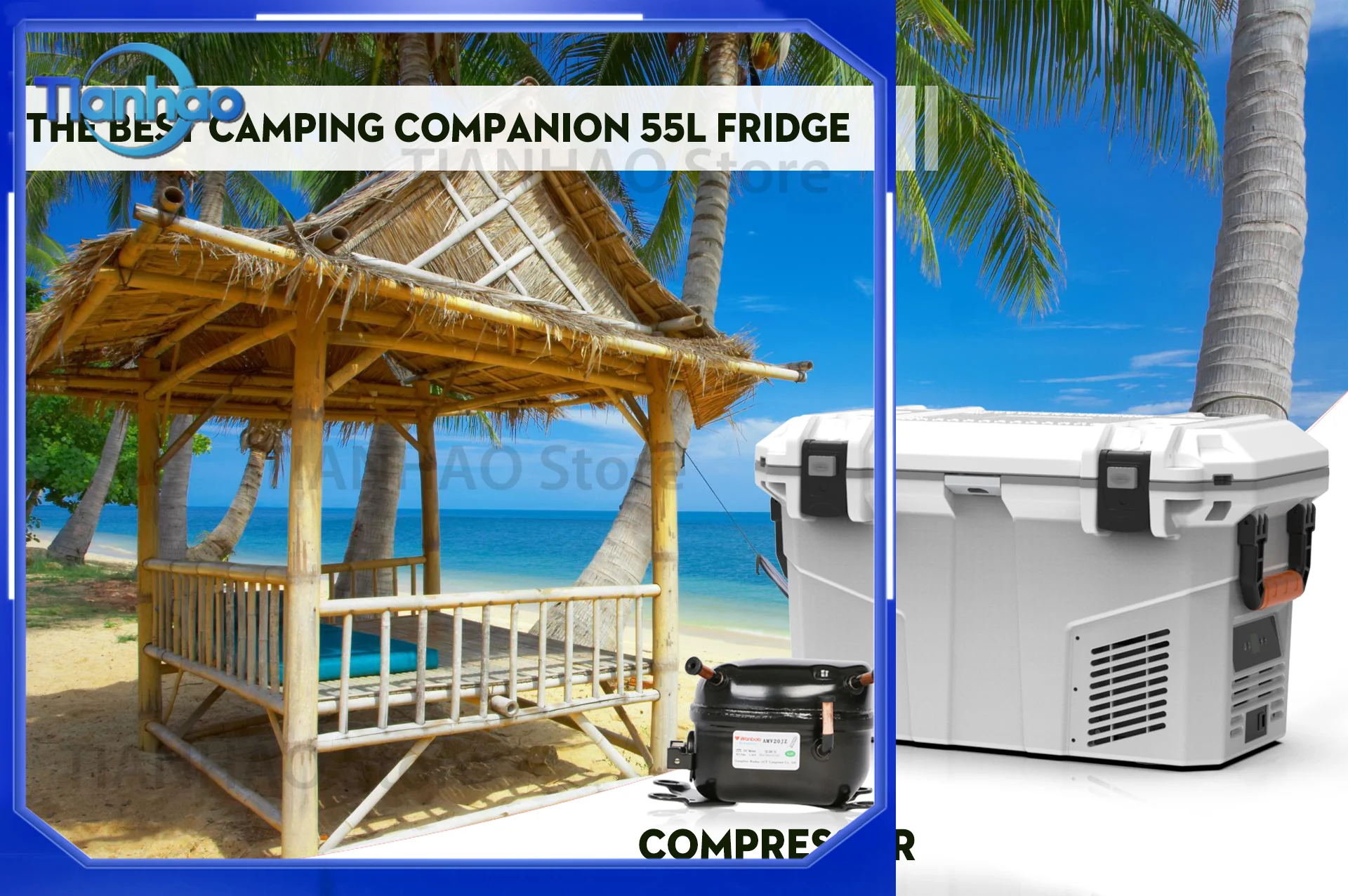 Refrigerador Portátil Compress - Outdoor Camping Fridge avaliação e preço