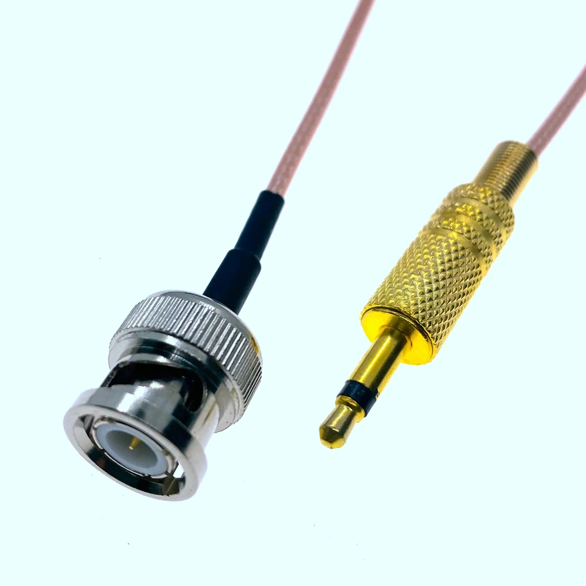 كابل الترددات اللاسلكية منخفض الفقد Coax ، BNC ذكر إلى من من من من الجنسين ، من من الجنسين ، في ، TS ذكر ، 50 أوم ، RG316