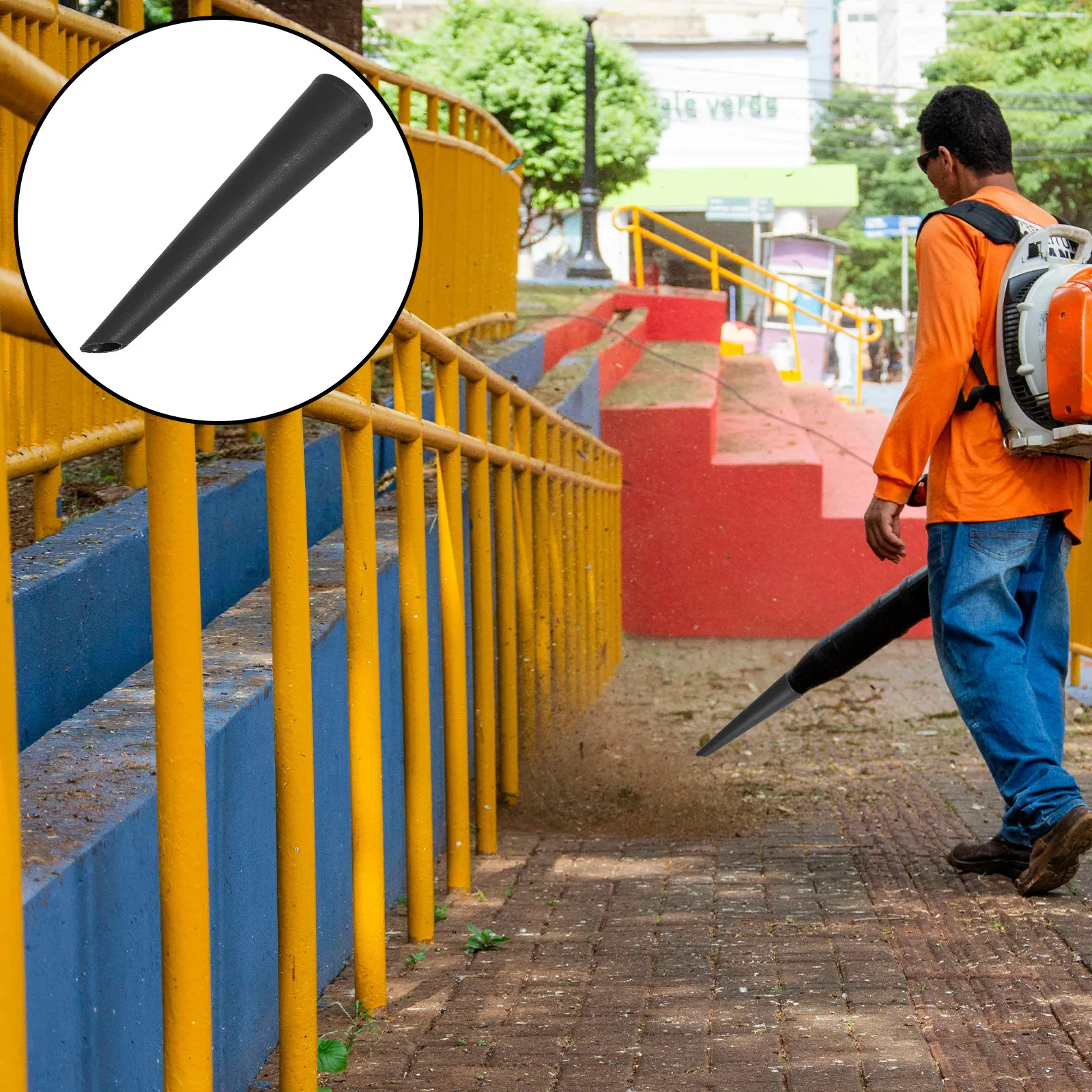 

Сменная прочная удлинительная насадка для воздуходувки, пластиковая трубка-насадка для сушки воздуха, аксессуар для воздуходувки для листьев