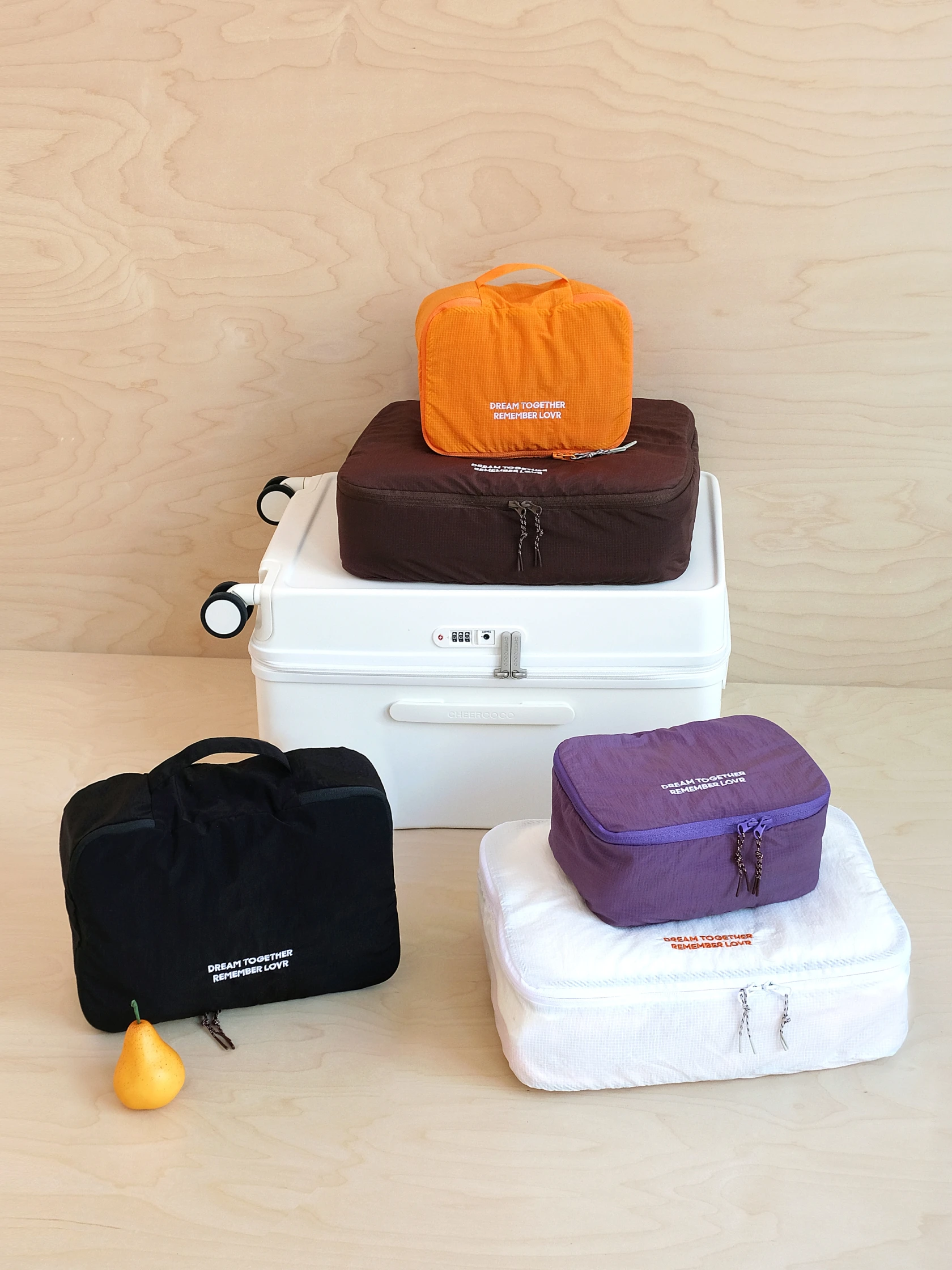 

FunSeen Travel Clothing Storage Bag Underwear Sos Separate Paing Bag for Busin Trip Nylon Material Nordic Sle