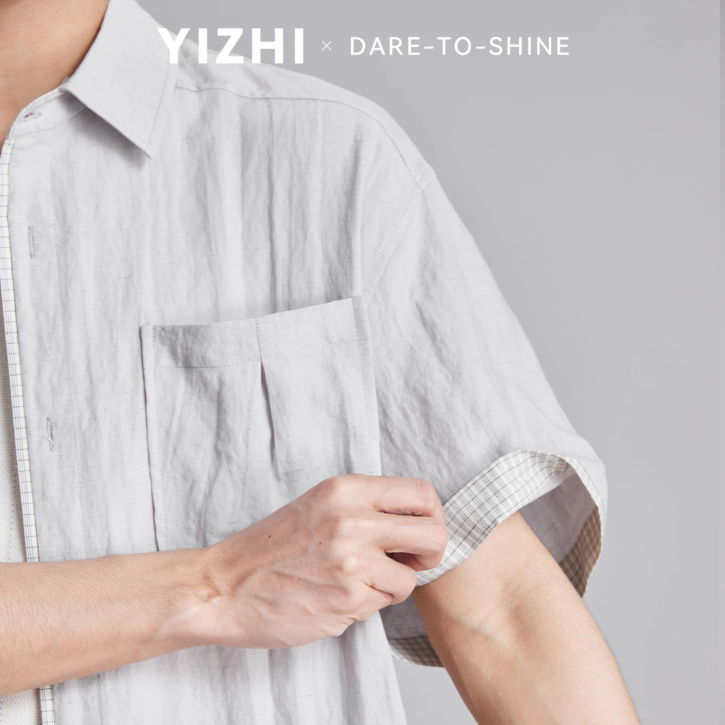 Fashion Men Lyocell Linen Two Piece Set 2026 Summer Lapel Loose Casual Cool Feel Shirt And Shorts Outfit - Image 5