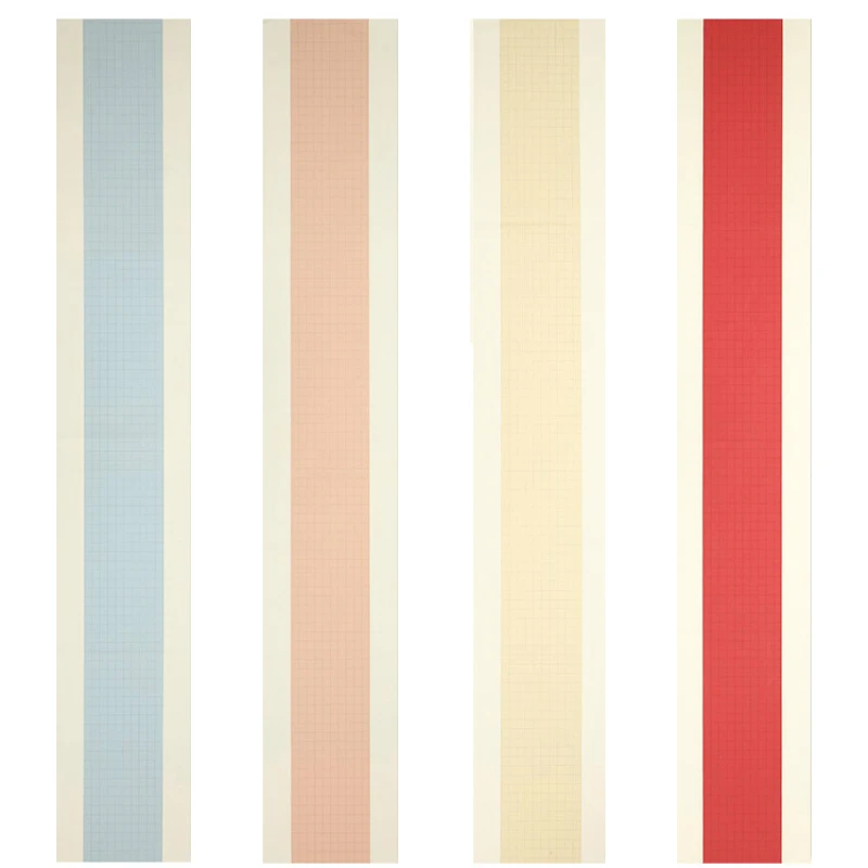 Batik Half-Ripe Xuan Paper Small Regular Script Practice Rice Paper Brush Pen Calligraphy Writing Lattice Rice Paper Papel China