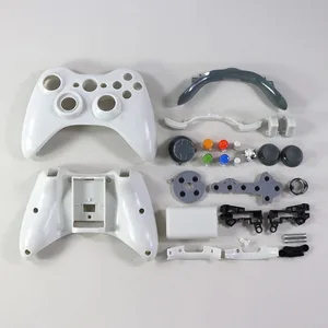 If shell controller complete for xbox 360, wireless controller, silver color 10 Main Sales Xbox 360 Carcass - №10